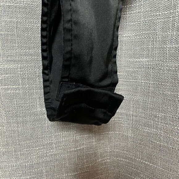 2/$30 Zara Sleeveless Bodysuit Small Tuxedo Style Black Tie Party Wedding Classy - Picture 4 of 12